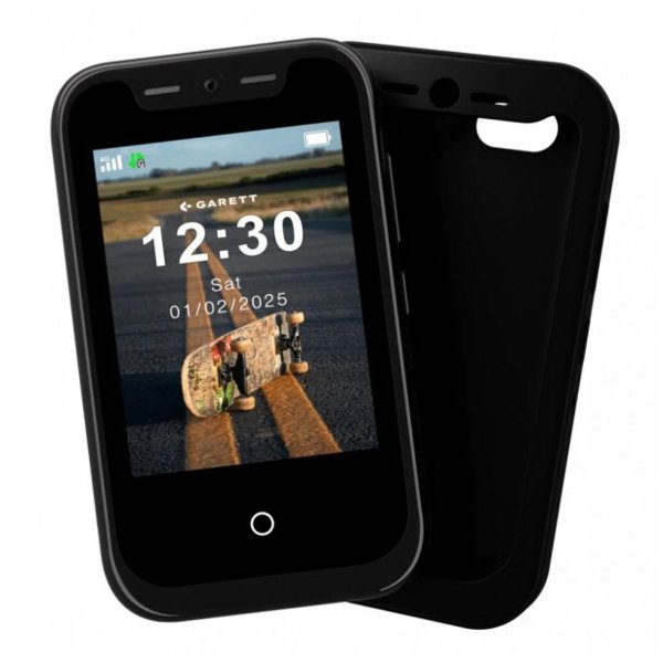 Garett OneKid Phone Black