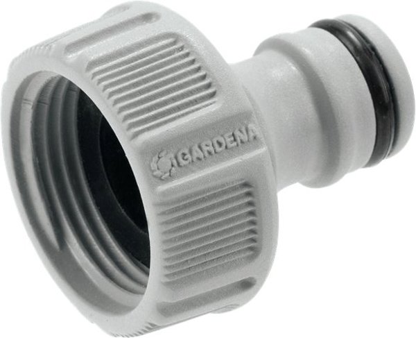 Gardena 18221-50, Tap connector, 3/4", Male/Female, Grey