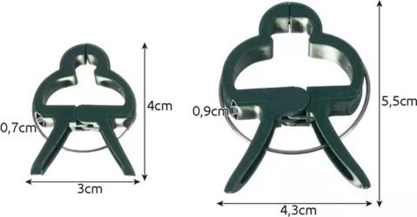 Gardlov Klipsy- zapinki do roslin- 108szt. 22586
