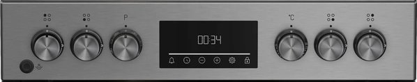 Gas stove with electric oven BEKO FBMA62330TXDSN, 60 cm