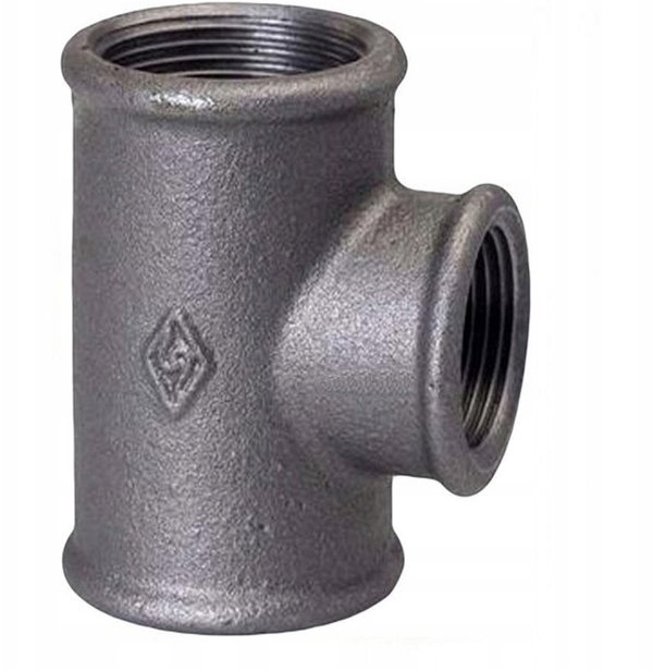 Gebo Ταυ Μείωσης με Παξιμάδι 3/4" x 1/2" x 3/4", Γαλβανιζέ (CZ)