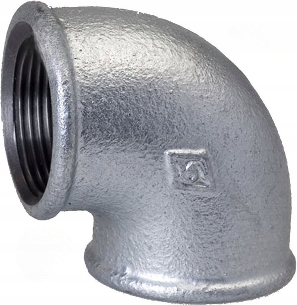 Gebo Γωνία Σύνδεσης 90° με Παξιμάδι 1 1/4'' Γαλβανιζέ (OCYNK)