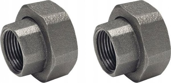 Gebo 351 Σετ Ένωσης Αντλίας 1 1/2" x 1" - Μπρούτζινο Σύνδεσμο FF - 2 Τεμάχια