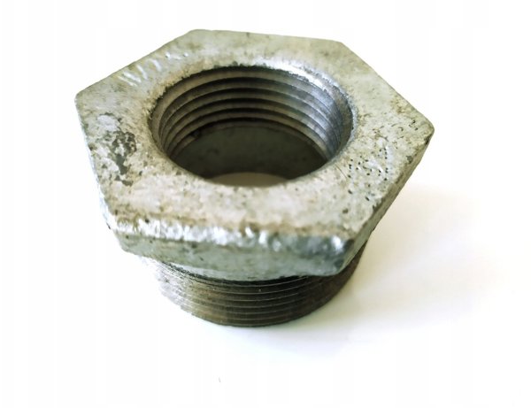 Gebo Μειωτική Σύνδεση με Παξιμάδι 3/4" x 1/2", Γαλβανιζέ (OCYNK)