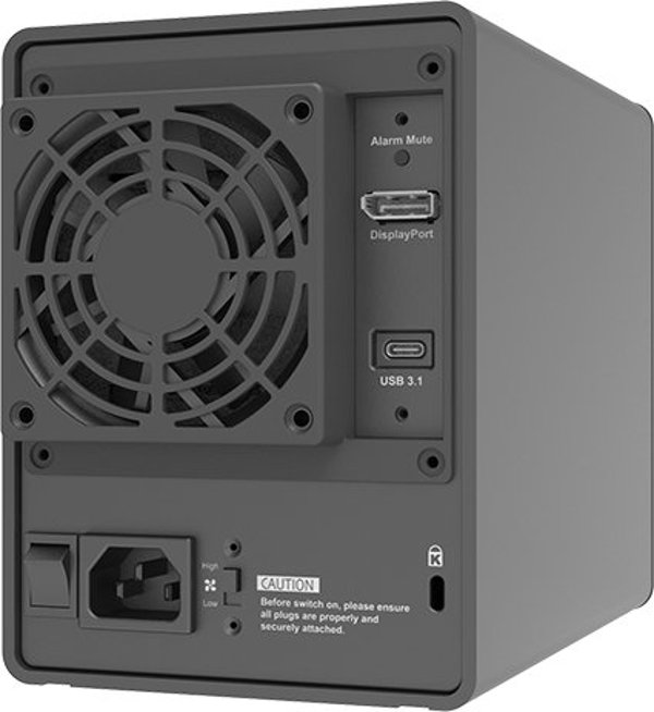 Geh. Raidon 4x2,5"/3,5" SATA/HDD/SSD GR5640-SBA31