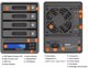 Geh. Raidon 4x2,5"/3,5" SATA/HDD/SSD GR5640-SBA31