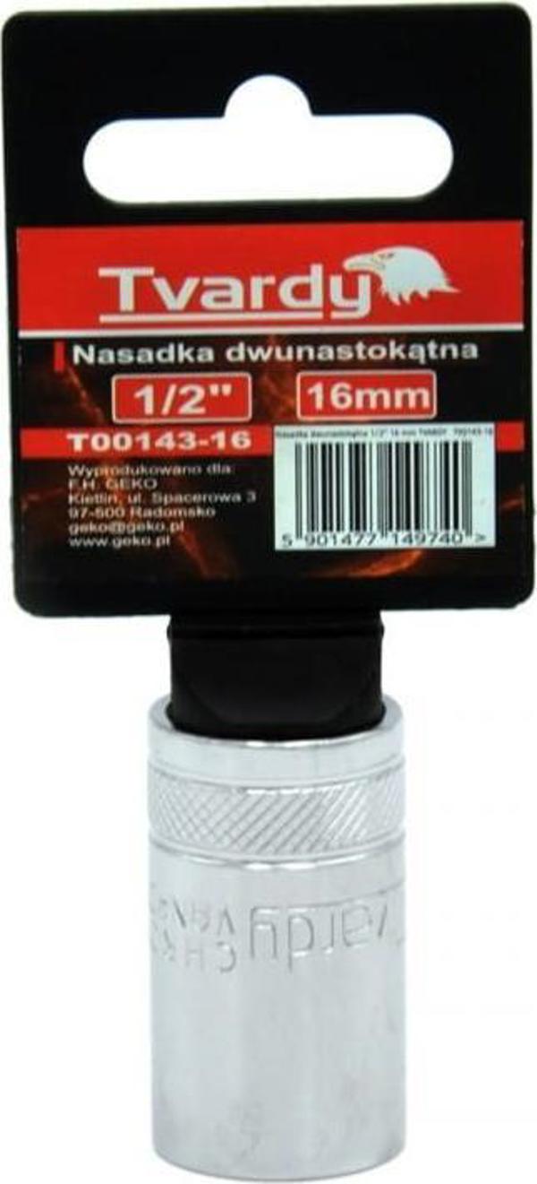 Geko Δωδεκαγωνική Υποδοχή 1/2" 16mm Tvardy T00143-16