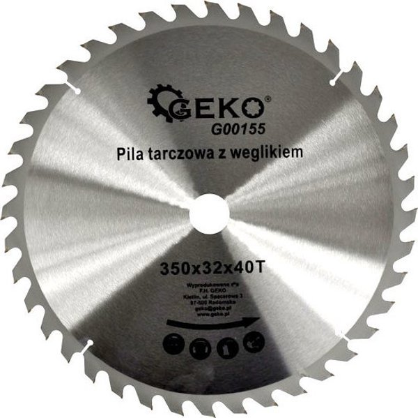 Geko Δίσκος Κοπής Ξύλου 200x32mm, 24 Δόντια (24T)
