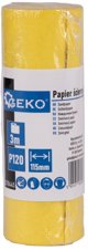 Geko Papier scierny – rolka 115mm x 3m P120 (100)