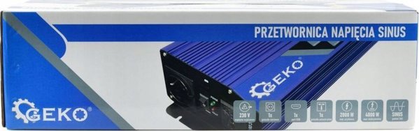 Geko Μετατροπέας Τάσης SINUS 12V/230V 2000/4000W