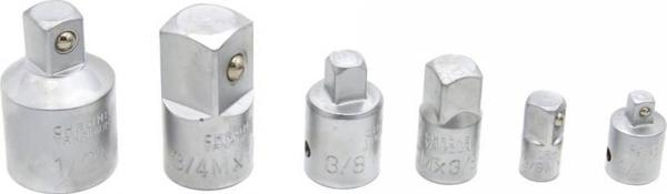 Geko Σετ Μειωτήρων 6 Τεμαχίων 1/4"-3/4", G13543, Αντάπτορες Καρυδάκια Εργαλείων