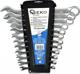 Geko KLUCZE PLASKO-OCZKOWE SATYNA 6-22MM 12EL CRV/CLIP G11243 GEKO