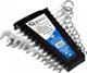 Geko KLUCZE PLASKO-OCZKOWE SATYNA 6-22MM 12EL CRV/CLIP G11243 GEKO