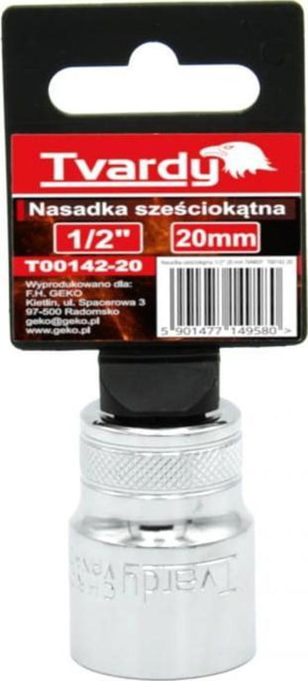 Geko Εξάγωνη Υποδοχή Καρυδάκι 1/2" 20mm Tvardy T00142-20