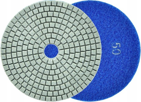 Geko Tarcza polerska do szlifowania gresu na mokro 125mm GR50 (5/250)