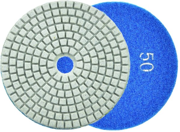 Geko Tarcza polerska do szlifowania gresu na mokro 100mm GR50 (5/250)