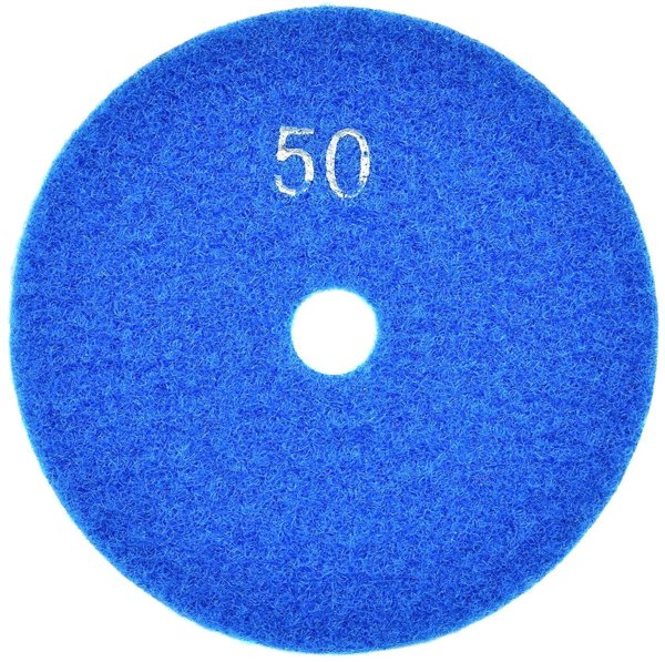 Geko Tarcza polerska do szlifowania gresu na mokro 100mm GR50 (5/250)