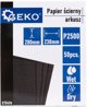 Geko Papier scierny wodny – arkusz 230x280mm P2500