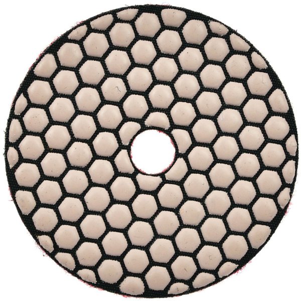 Geko Tarcza polerska do szlifowania gresu na sucho 100mm GR400 (25/250)