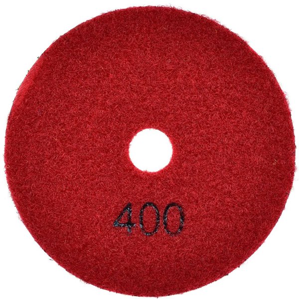 Geko Tarcza polerska do szlifowania gresu na sucho 100mm GR400 (25/250)