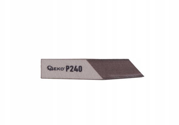 Geko Kostka scierna skosna 125x90x25mm P240