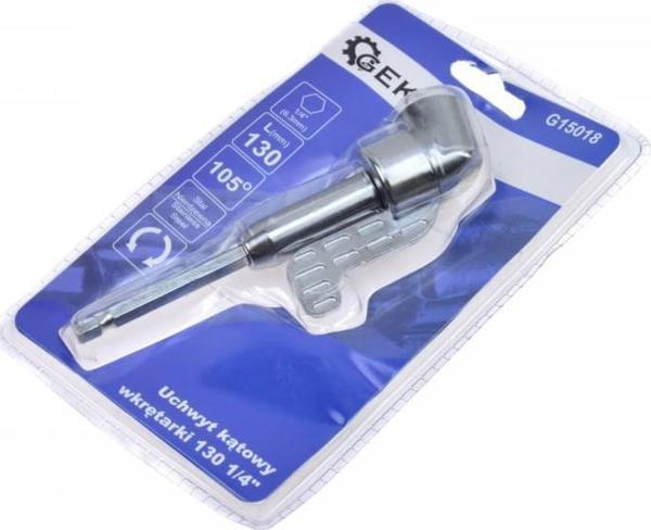 Geko Γωνιακός Αντάπτορας Κατσαβιδιού 105° 1/4" HEX 130mm G15018 - Μαγνητική Βάση για Δυσπρόσιτα Σημεία