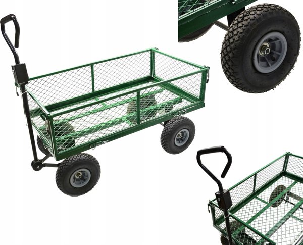 Κηπουρικό Καρότσι (τροχήλατο) Geko 350kg (1)