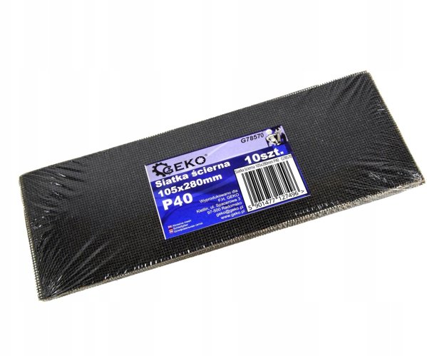 Geko γυαλόχαρτο 105x280mm P40 (10/1000)