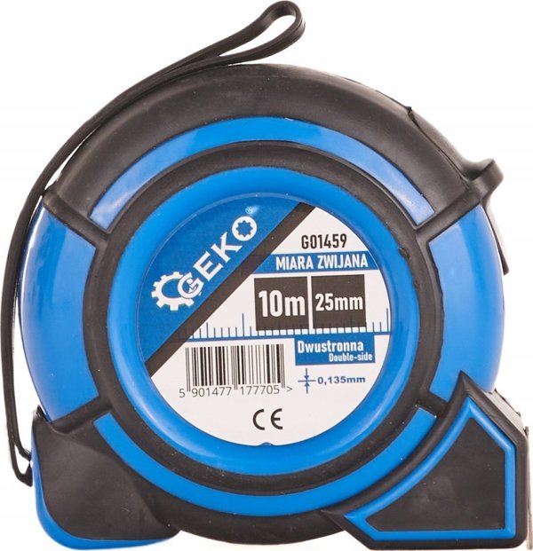 Geko Αυτοκόλλητη Ταινία Διπλής Όψεως 10mm x 25m, Πολυμορφική Ταινία Στερέωσης