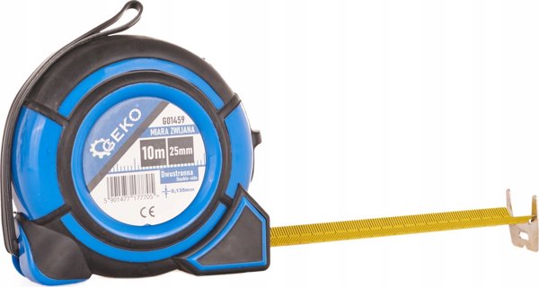 Geko Αυτοκόλλητη Ταινία Διπλής Όψεως 10mm x 25m, Πολυμορφική Ταινία Στερέωσης