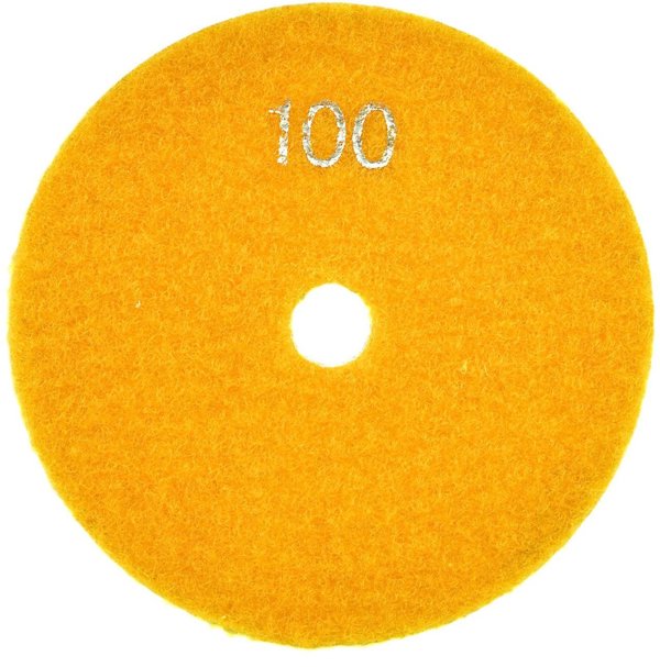 Geko Tarcza polerska do szlifowania gresu na mokro 100mm GR100 (5/250)