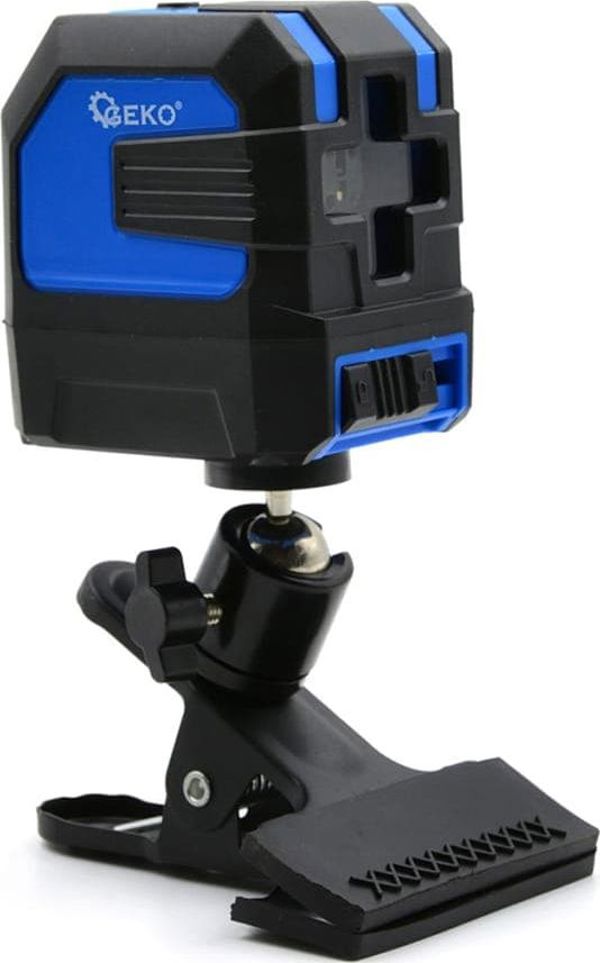 Geko Laser Επιπέδου Αυτοεπιπεδούμενο G03302 - Cross Line Laser με Λειτουργία Κλειδώματος για Διαγώνιες Γραμμές