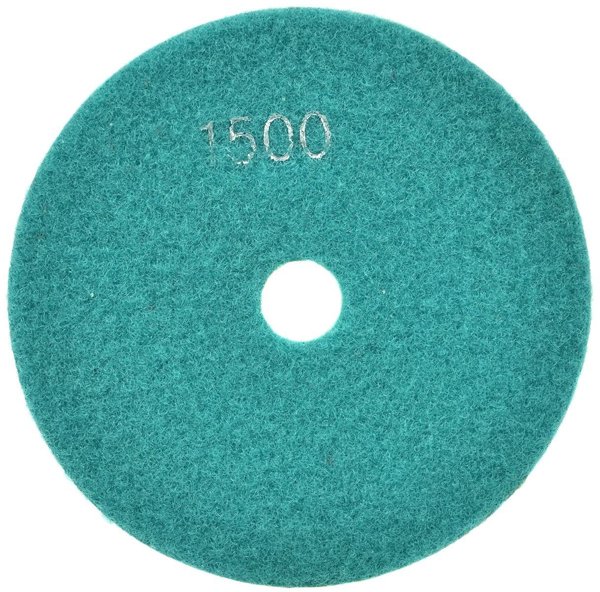 Geko Tarcza polerska do szlifowania gresu na mokro 125mm GR1500 (25/250)