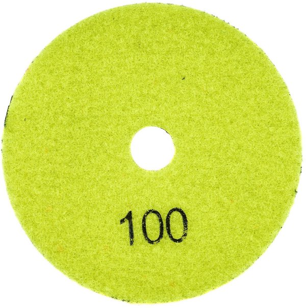 Geko Tarcza polerska do szlifowania gresu na sucho 100mm GR100 (5/250)