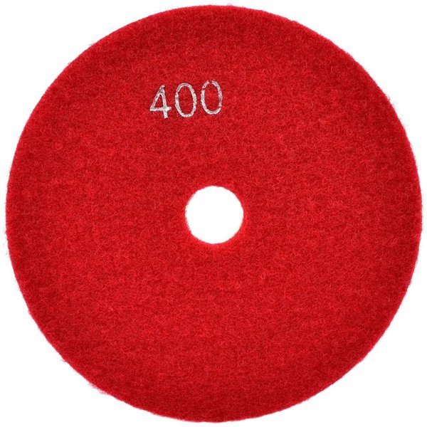 Geko Tarcza polerska do szlifowania gresu na mokro 125mm GR400 (5/25/250)