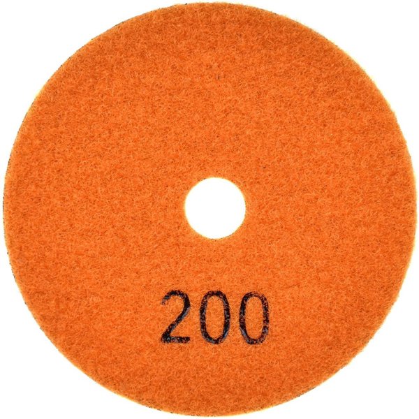 Geko Tarcza polerska do szlifowania gresu na sucho 100mm GR200 (5/250)