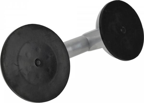 Geko Διπλή Βεντούζα για Τζάμια 2x115mm από Αλουμίνιο G02454