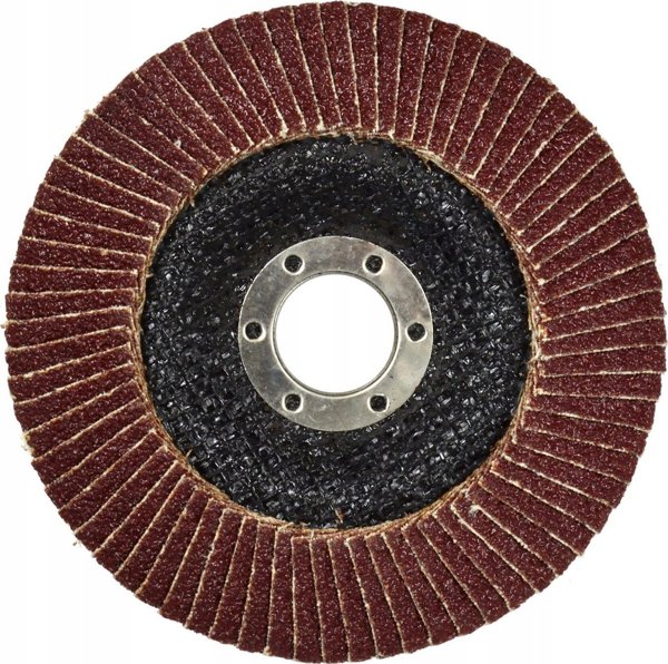 Geko Δίσκος Πτερυγίων Λείανσης 125mm P40, Ζαργκονέ για Γωνιακό Τροχό