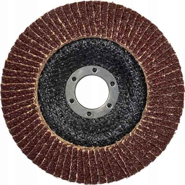 Geko Δίσκος Πτερυγίων Λείανσης 125mm P40, Ζαργκονέ για Γωνιακό Τροχό