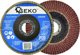 Geko Δίσκος Πτερυγίων Λείανσης 125mm P40, Ζαργκονέ για Γωνιακό Τροχό