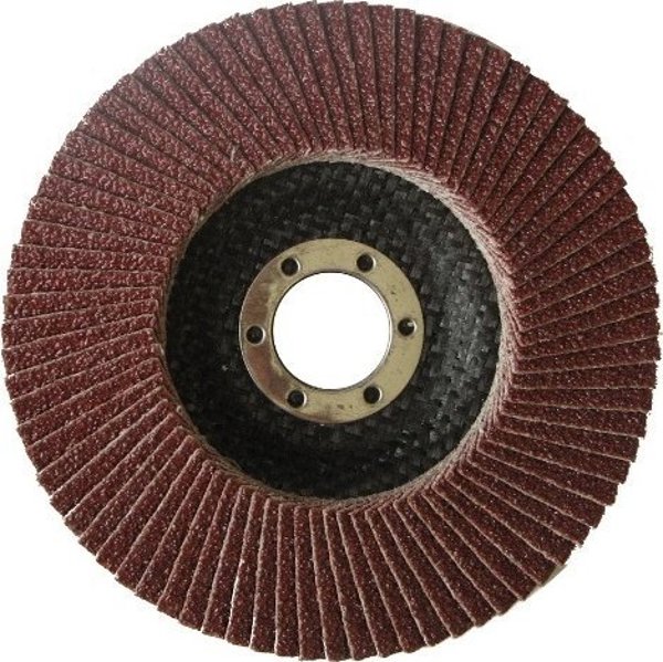 Geko Δίσκος Πτερυγίων Λείανσης 125mm P40, Ζαργκονέ για Γωνιακό Τροχό