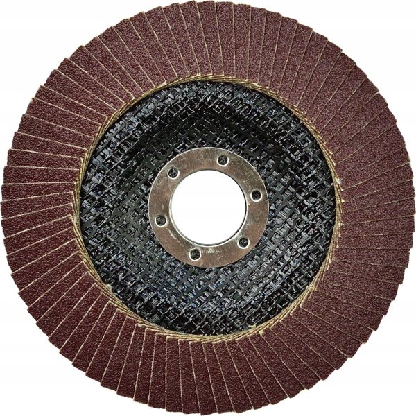 Geko Δίσκος Πτερυγίων Λείανσης 125mm P40, Ζαργκονέ για Γωνιακό Τροχό