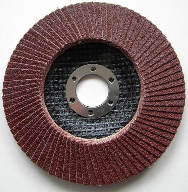 Geko Δίσκος Πτερυγίων Λείανσης 125mm P40, Ζαργκονέ για Γωνιακό Τροχό