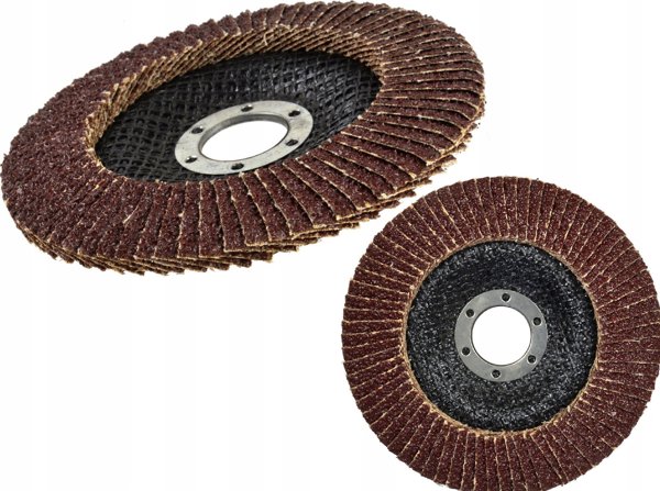 Geko Δίσκος Πτερυγίων Λείανσης 125mm P40, Ζαργκονέ για Γωνιακό Τροχό