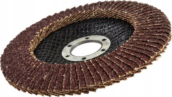 Geko Δίσκος Πτερυγίων Λείανσης 125mm P40, Ζαργκονέ για Γωνιακό Τροχό