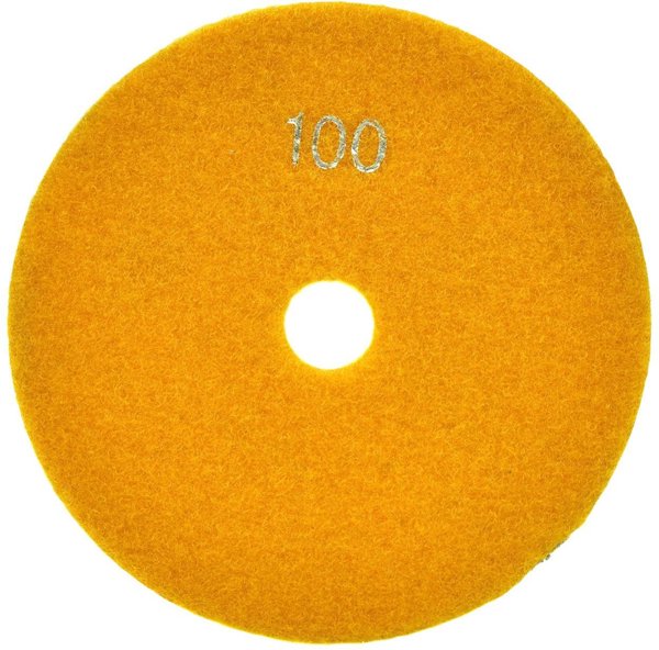 Geko Tarcza polerska do szlifowania gresu na mokro 125mm GR100 (5/250)