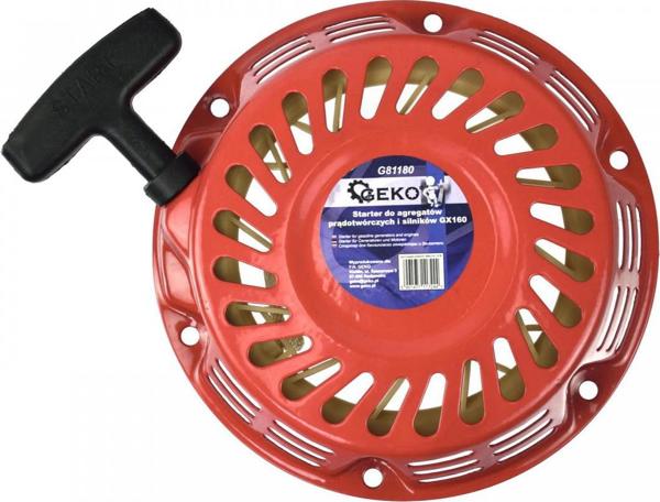 Geko Εκκινητής για Γεννήτριες και Κινητήρες GX160, Μοντέλο G81180, Συμβατό Ανταλλακτικό