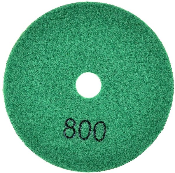 Geko Tarcza polerska do szlifowania gresu na sucho 100mm GR800 (25/250)