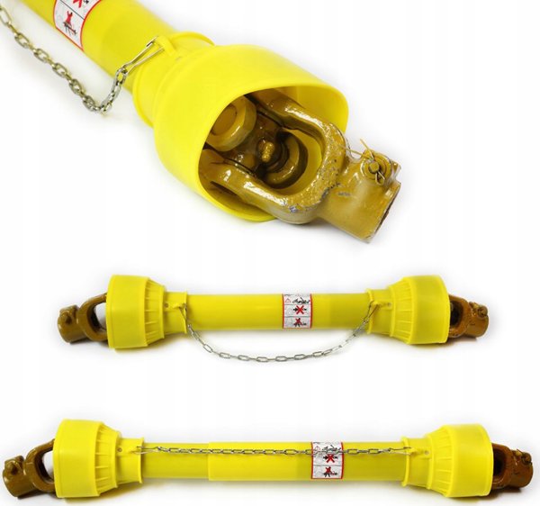 Geko Άξονας Μετάδοσης Ισχύος 100cm, Σωληνωτός, 500 Nm, για Μηχανές έως 45 HP