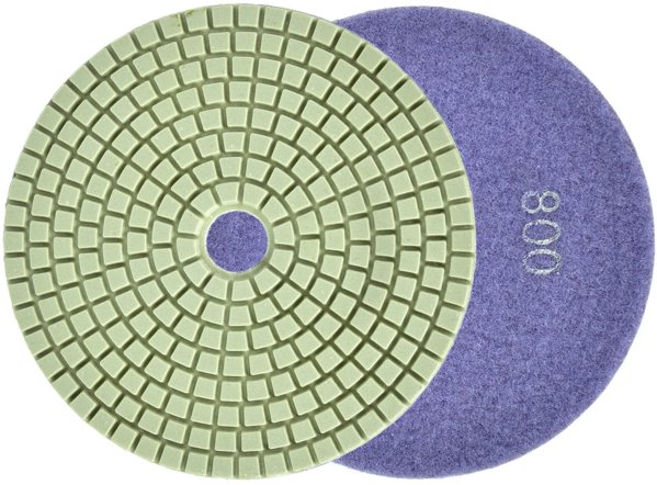 Geko Tarcza polerska do szlifowania gresu na mokro 125mm GR800 (25/250)